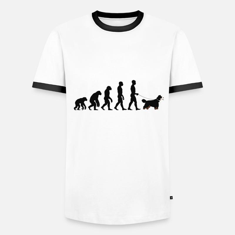 Bouvier bernois T-shirt contrasté Homme