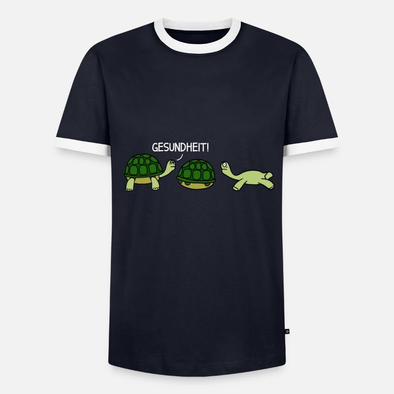 Santé T-shirt contrasté Homme