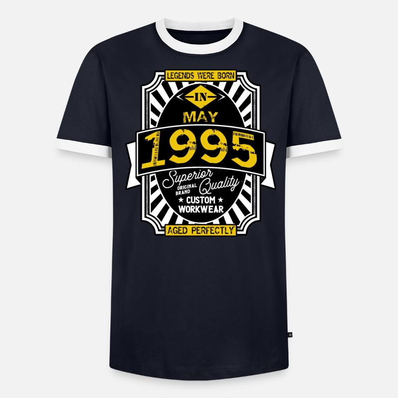 1995 MAY T-shirt contrasté Homme
