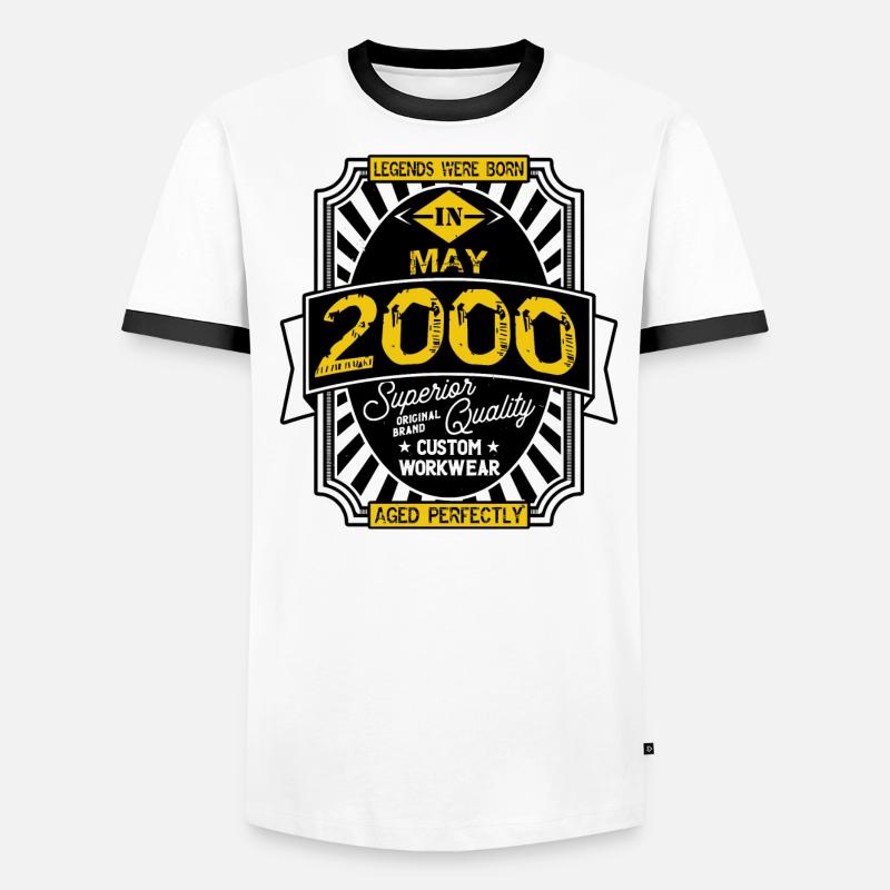 2000 MAY Men's Ringer Shirt