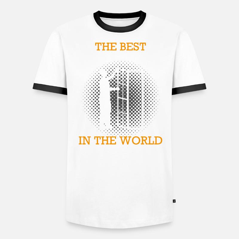 Window maker Profession Training Craftsman Gift Men's Ringer Shirt
