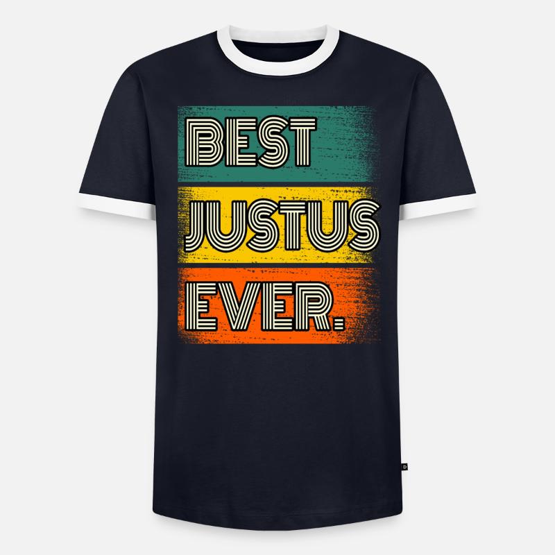 Justus Name Geschenk Spruch Lustig Männer Kontrast-T-Shirt