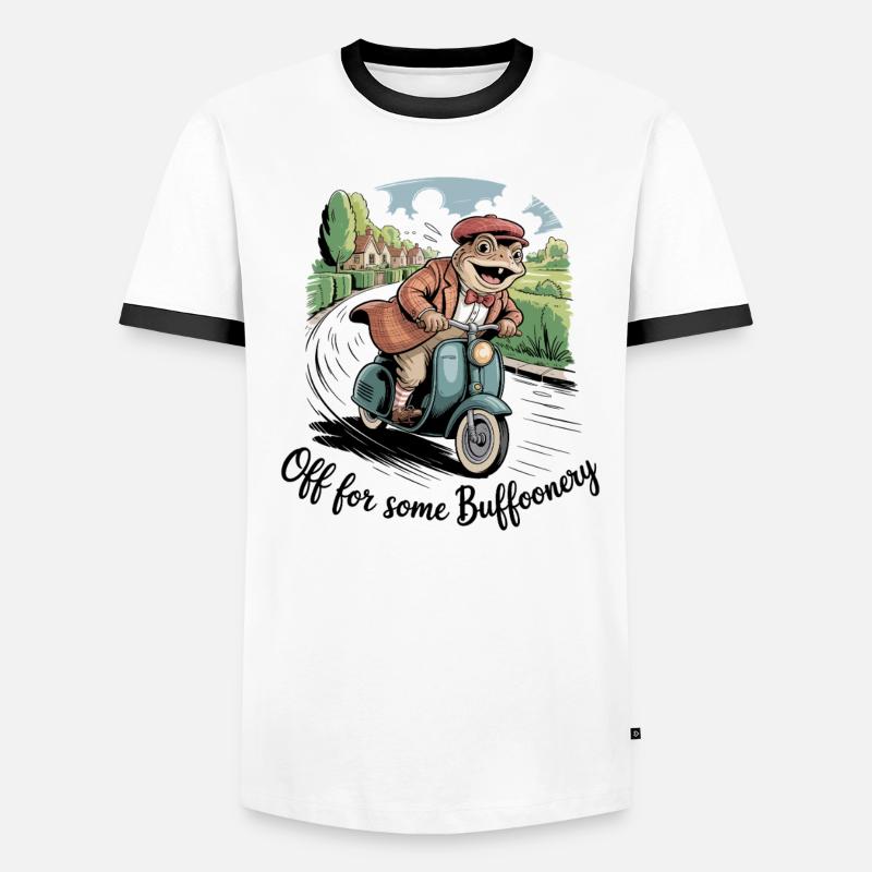 Toad Off For Some Buffoonery Meme Men's Ringer Shirt