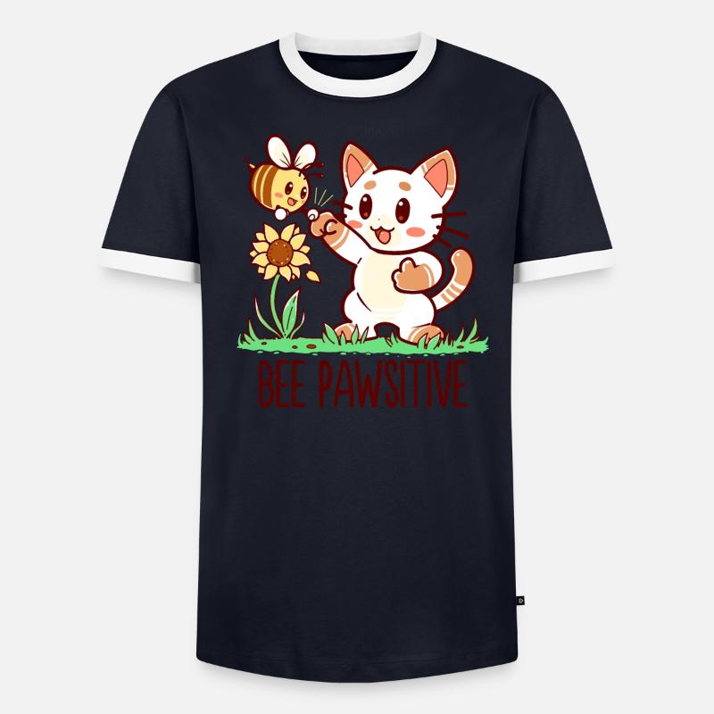 Bee Pawsitive T-shirt contrasté Homme
