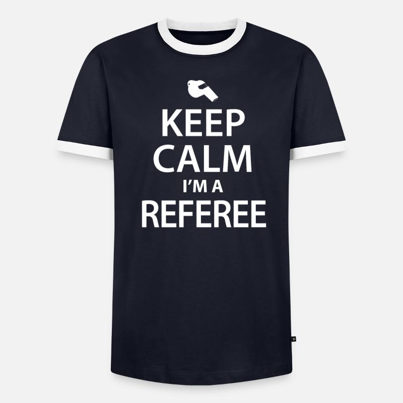 referee Men's Ringer Shirt