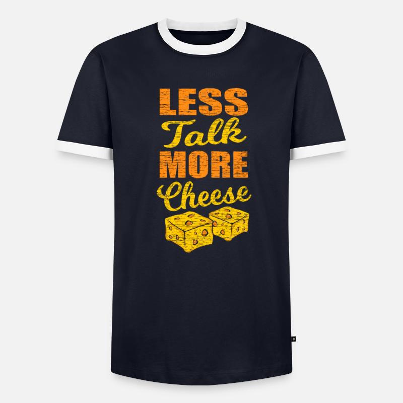fromage T-shirt contrasté Homme