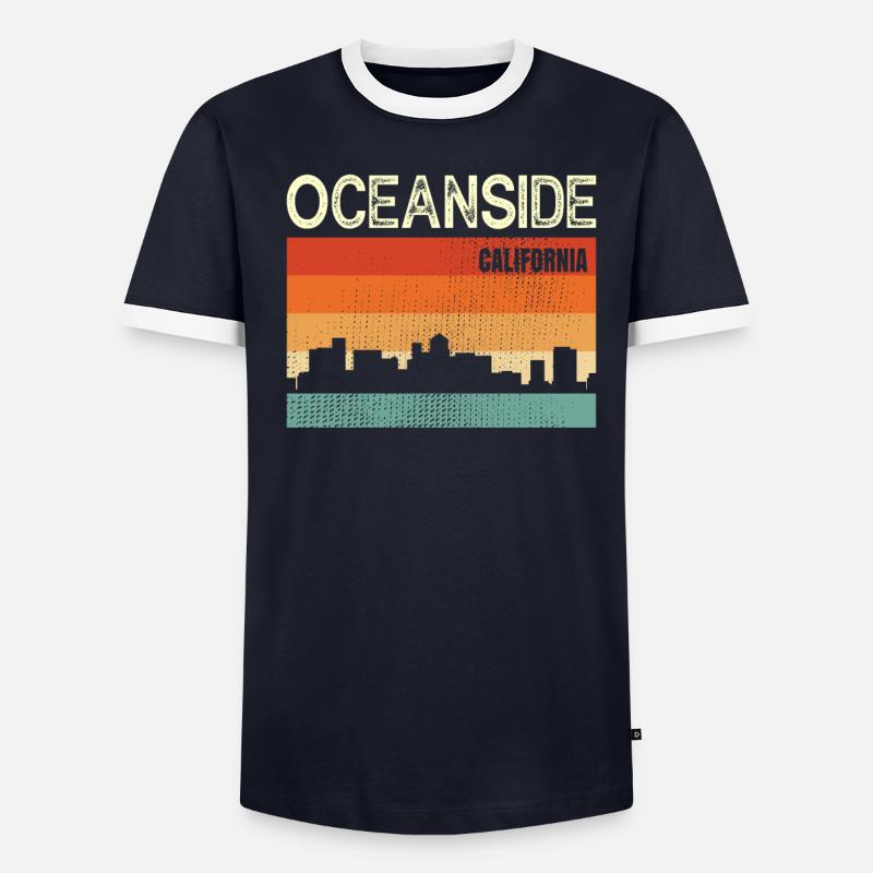 Ocean side Men's Ringer Shirt