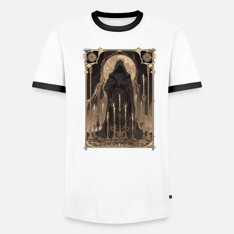 Le Tarot du Magicien T-shirt contrasté Homme