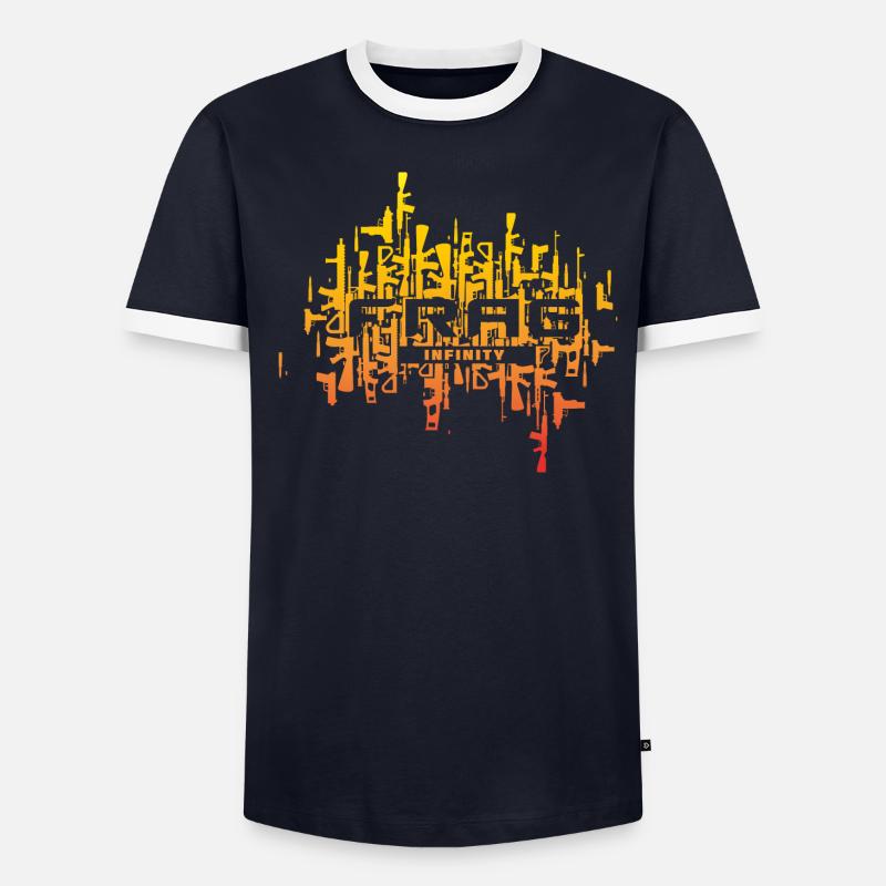 Infinity CS Frag Sunset T-shirt contrasté Homme