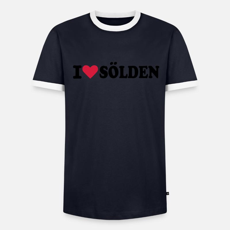 Sölden T-shirt contrasté Homme