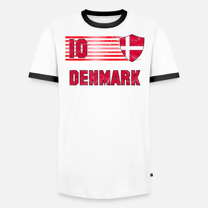 Danemark T-shirt contrasté Homme
