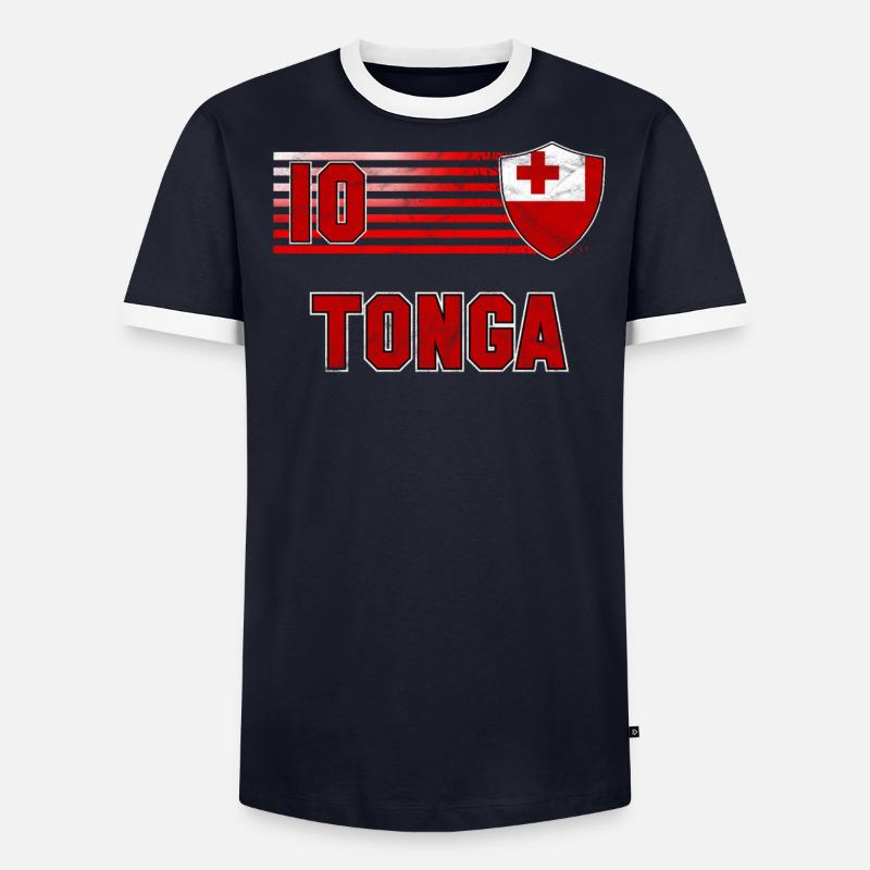 Tonga T-shirt contrasté Homme