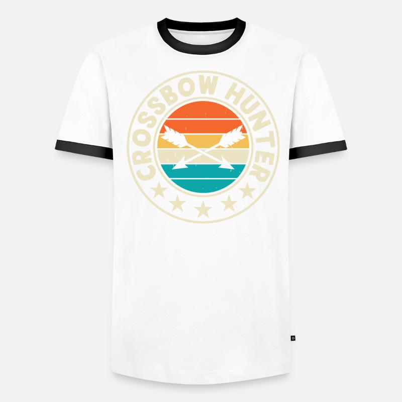 Armbrust Jäger Männer Kontrast-T-Shirt