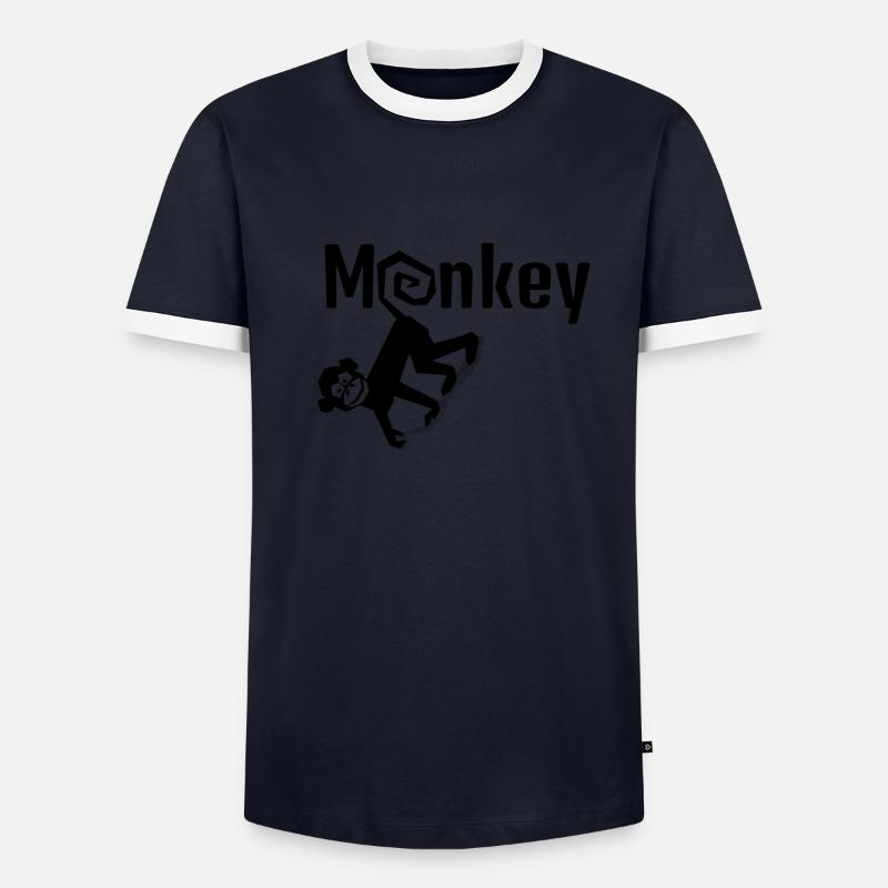 monkey Men's Ringer Shirt