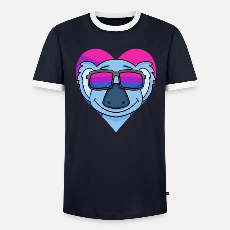 Bisexual Koala Gift Men's Ringer Shirt
