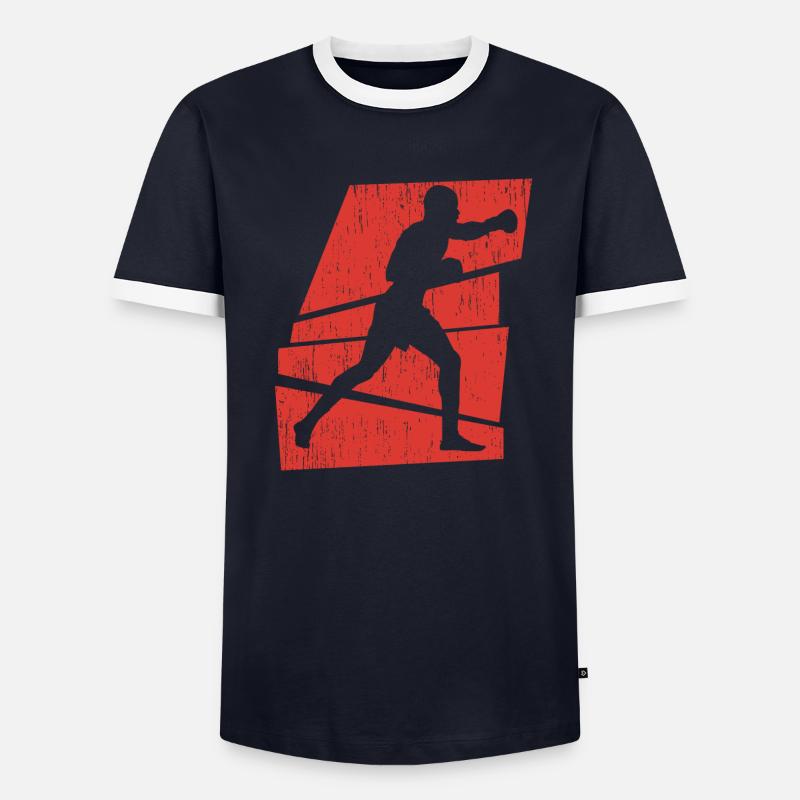 kickboxing T-shirt contrasté Homme