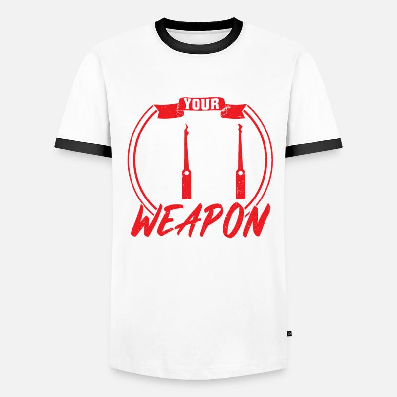 Choose your weapon | Lock Picking Tools Lock Picker Men's Ringer Shirt