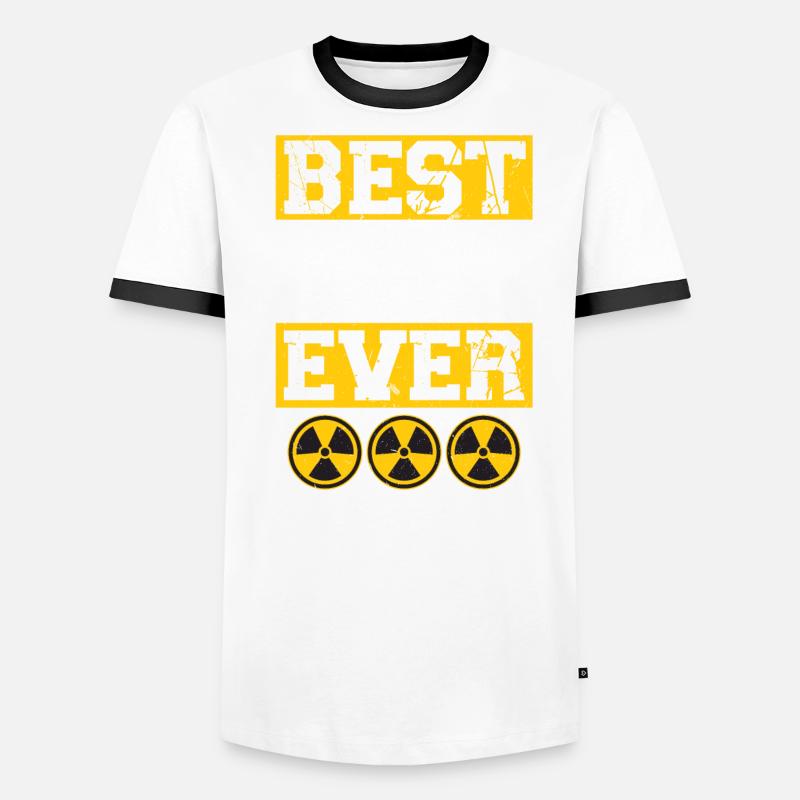 Best Nuclear Engineer Ever Männer Kontrast-T-Shirt