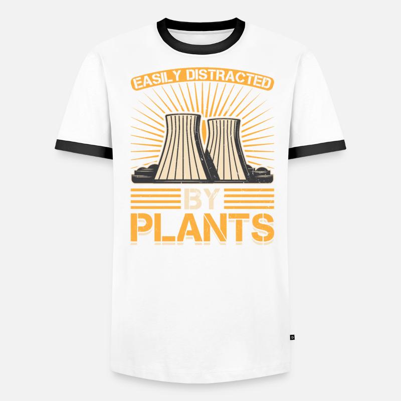 Easily Distracted By Plants - Nuclear Engineering Men's Ringer Shirt