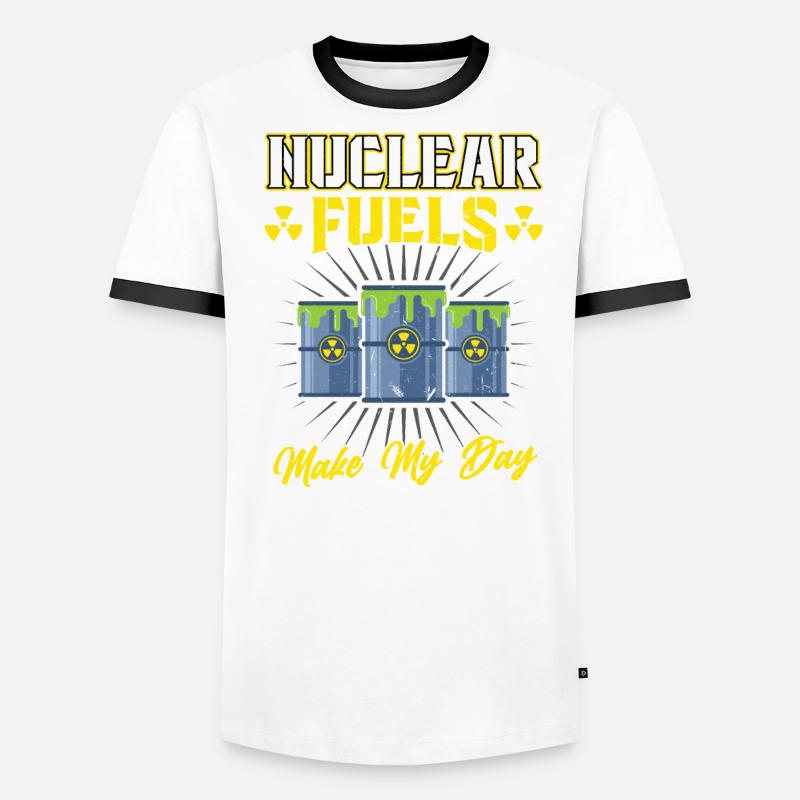 Nuclear Fuels Make My Day - Nuclear Engineering Männer Kontrast-T-Shirt
