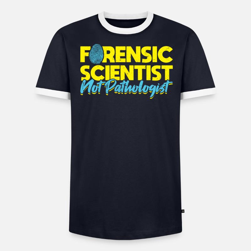 Forensic Scientist - Not Pathologist Männer Kontrast-T-Shirt
