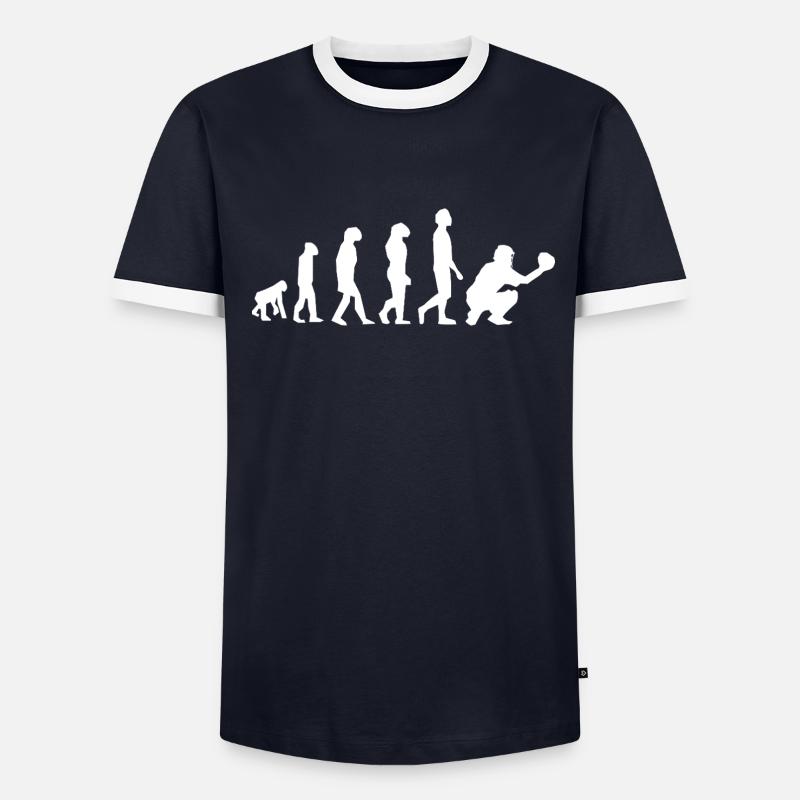 Evolution Baseball - Development Line - Men's Ringer Shirt - undefined