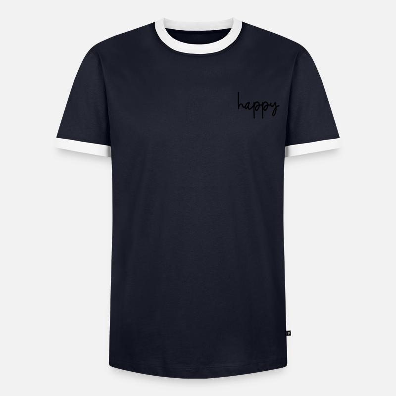 Happy Men's Ringer Shirt
