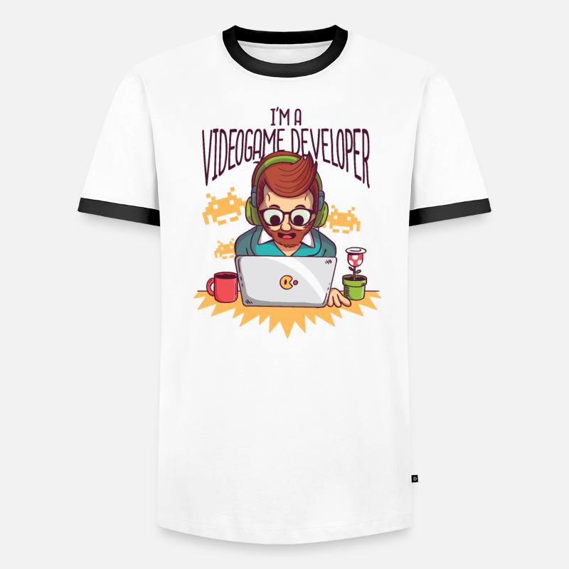 Développeur de jeu vidéo - Videogame Developer T-shirt contrasté Homme