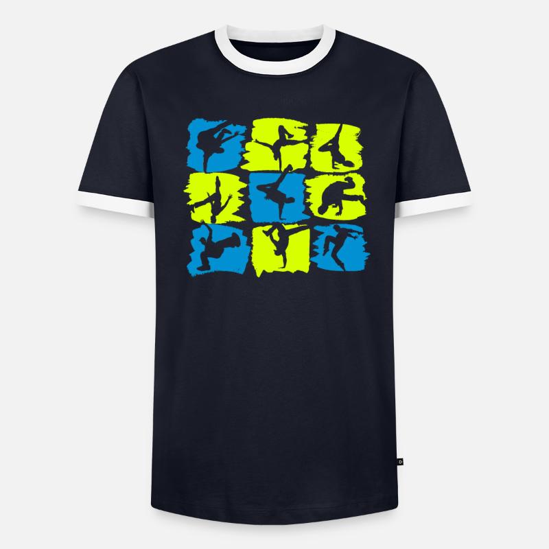 Breakdance Breakdancer - danseur B-Boying cadeau T-shirt contrasté Homme
