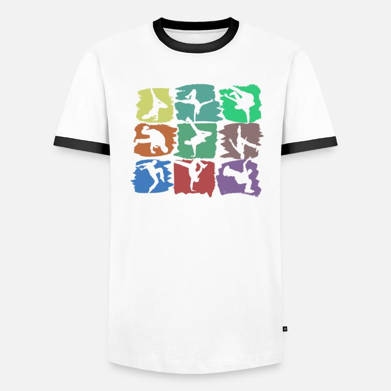 Breakdance and Breakdancer - B-Boying Gift Men's Ringer Shirt