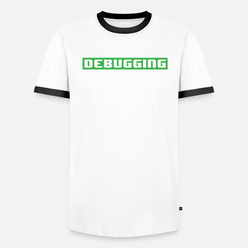 Debugging programmer Men's Ringer Shirt