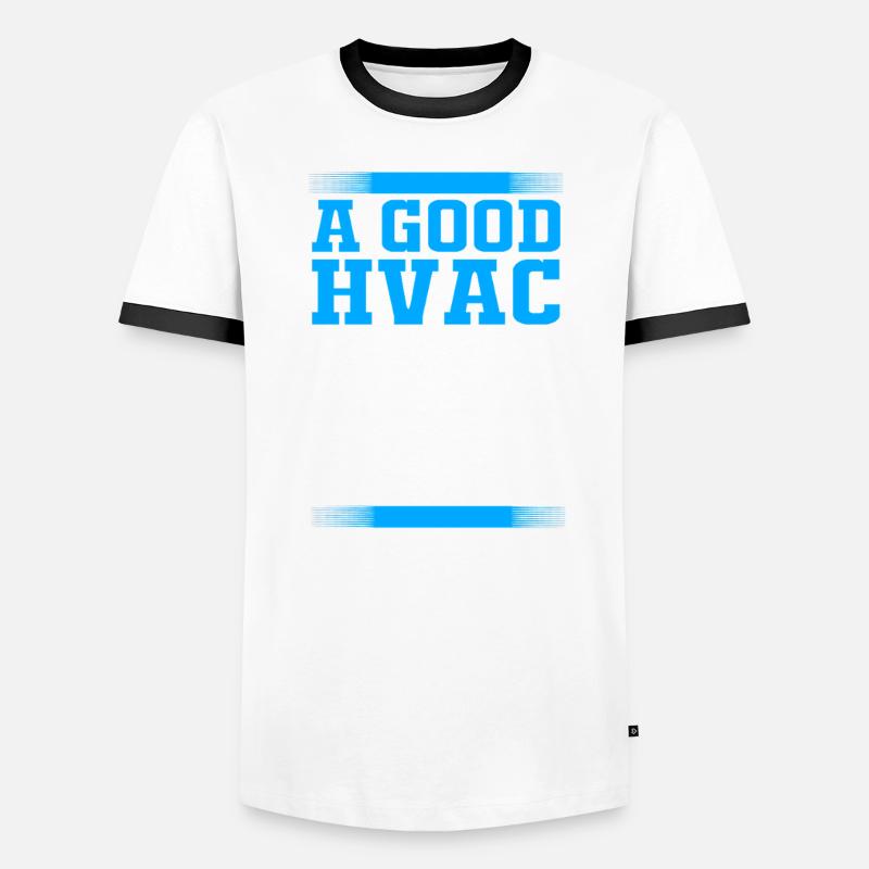 Air Conditioning Technician Technician Refrigeration Technician Heating Men's Ringer Shirt
