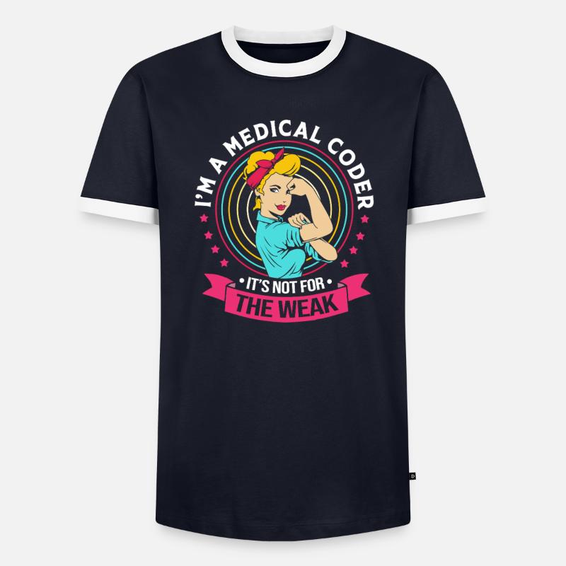 Programmeur médical T-shirt contrasté Homme
