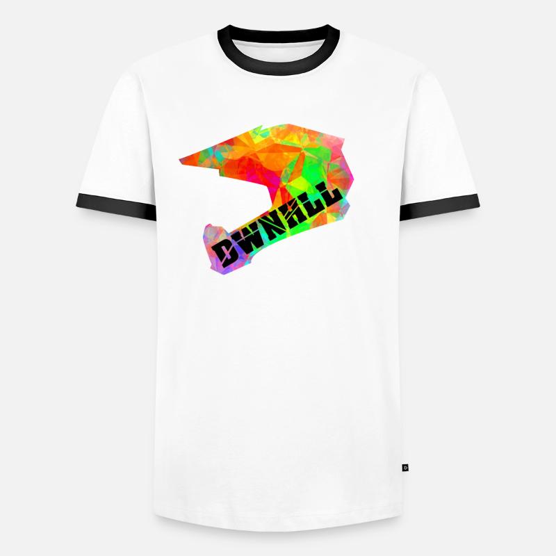 polynom Helm Männer Kontrast-T-Shirt