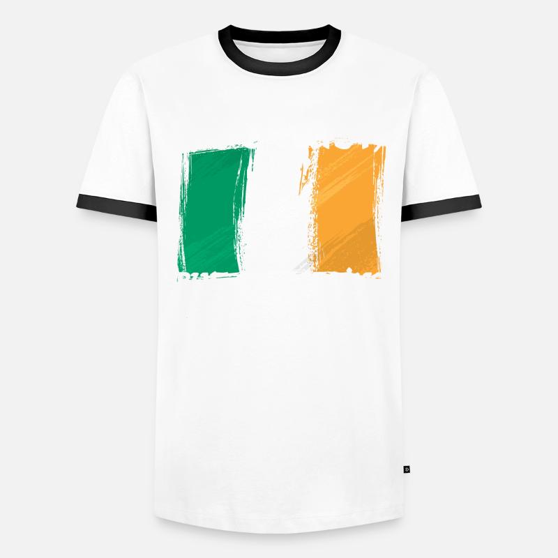 Not Irish But Supportive Men's Ringer Shirt