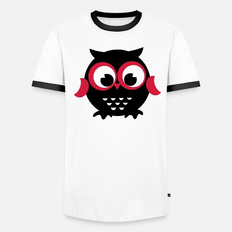 Chouette T-shirt contrasté Homme