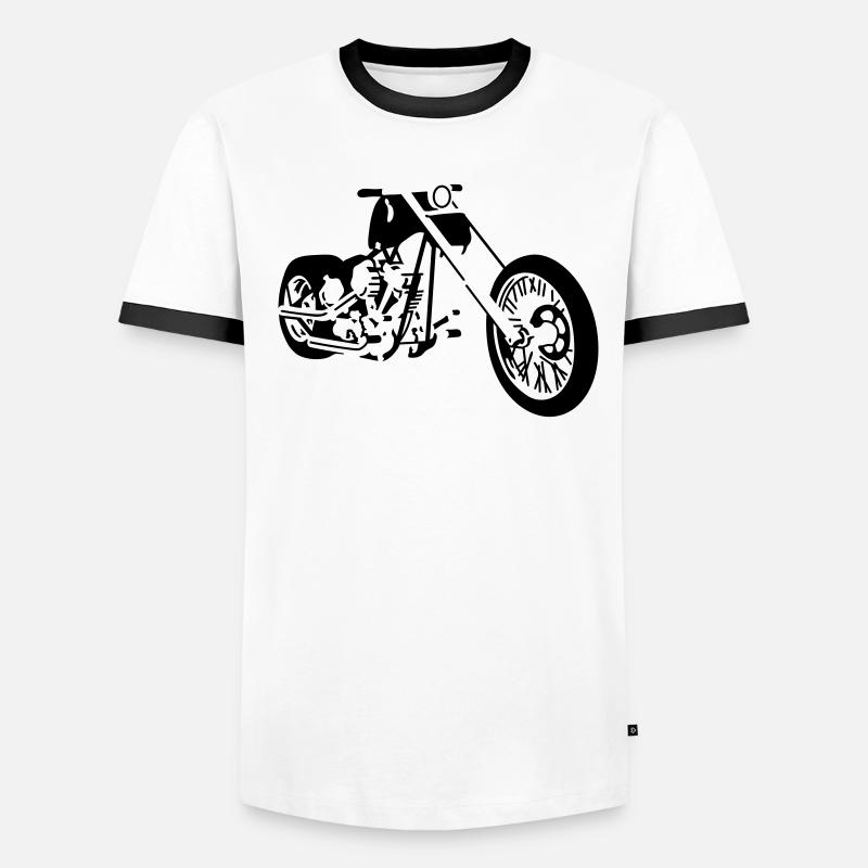 Chopper - generic home build hardtail chop Men's Ringer Shirt