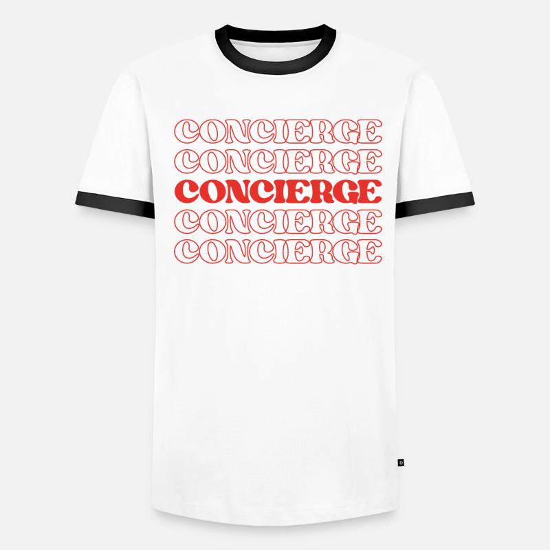 Concierge Guest Services Coordinator Guest Men's Ringer Shirt