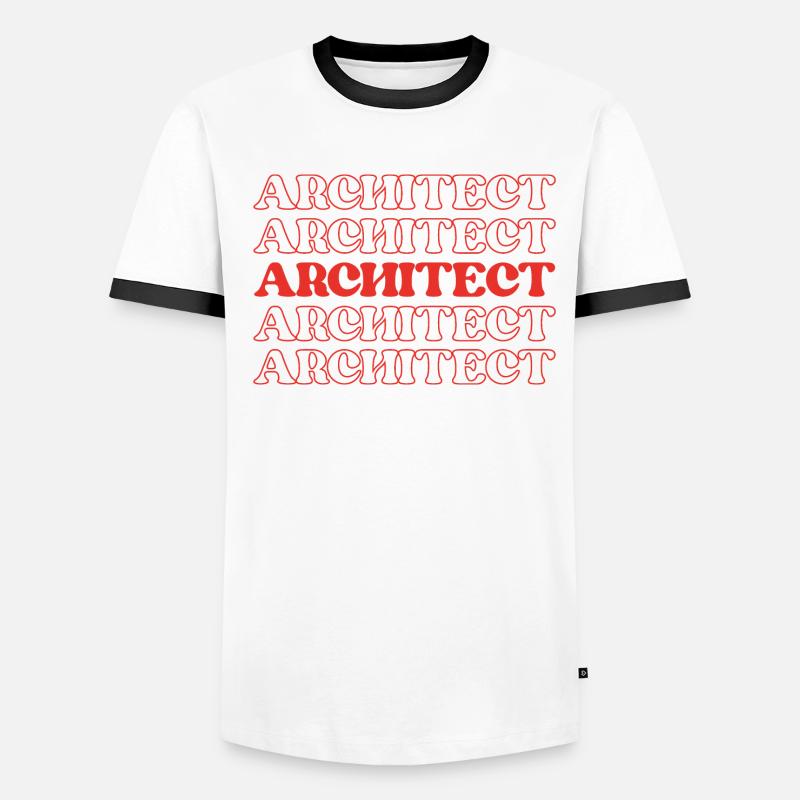 Architect Designer Planner Creator Engineer Men's Ringer Shirt