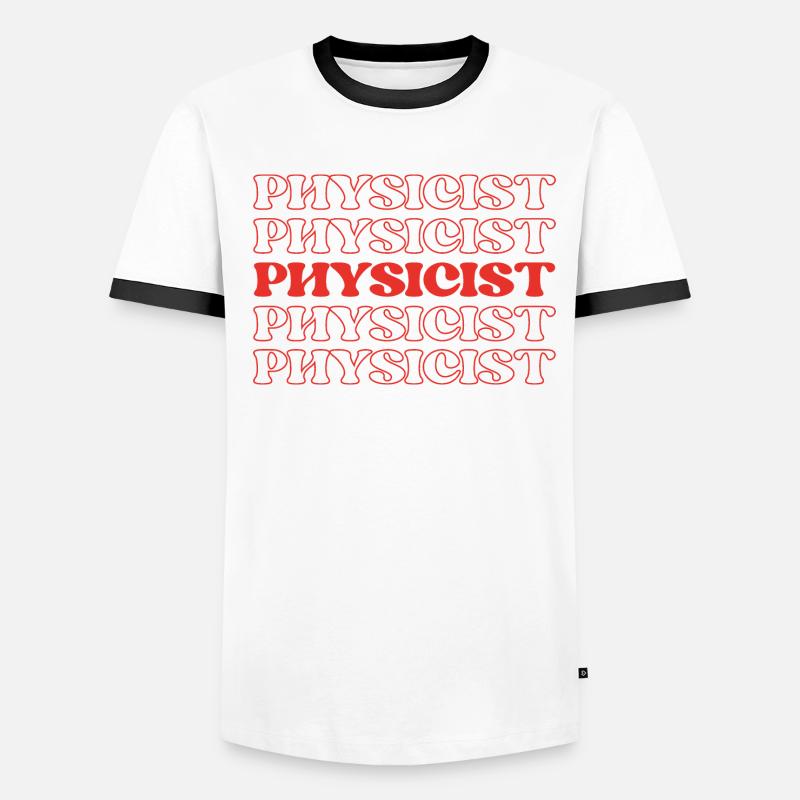 Physicist Scientist Natural Philosopher Science Men's Ringer Shirt