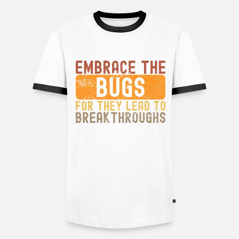 Programming Programmer Coding Motivation Männer Kontrast-T-Shirt
