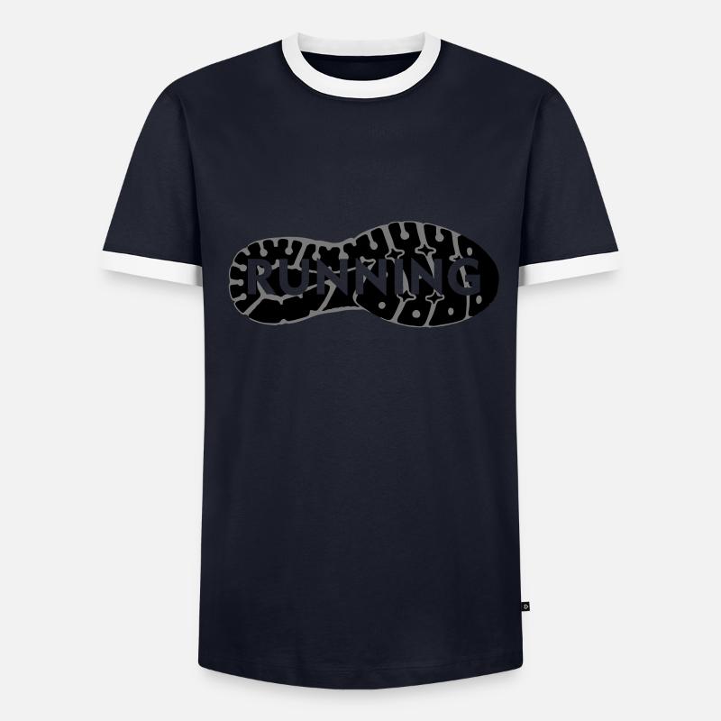 Running, chaussure de course T-shirt contrasté Homme