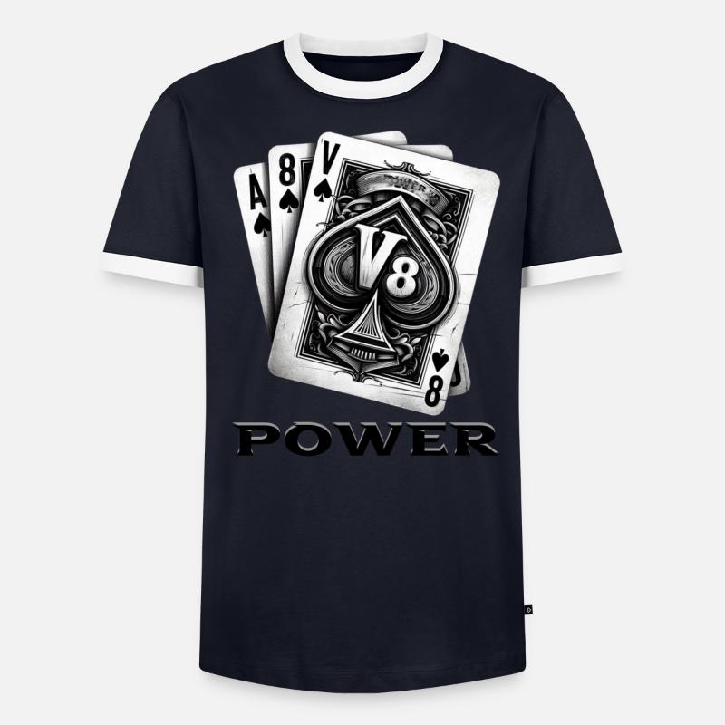 V8 Men's Ringer Shirt