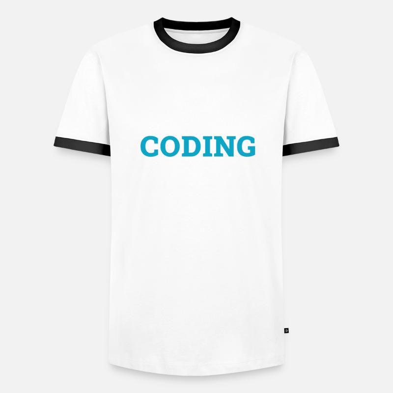 Coding Programmieren Informatiker - Männer Kontrast-T-Shirt - undefined