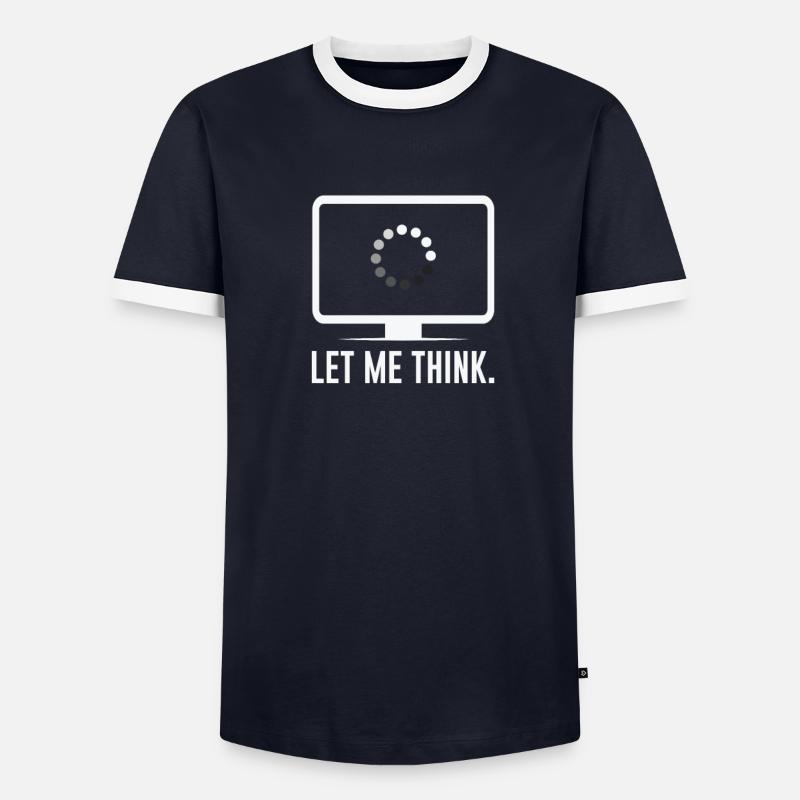 Informatik Admin Programmierer IT-Programmierer - Männer Kontrast-T-Shirt - undefined