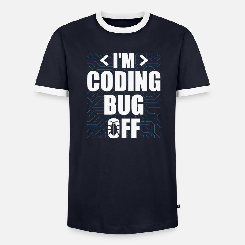 Informatik Admin Programmierer IT-Programmierer - Männer Kontrast-T-Shirt - undefined