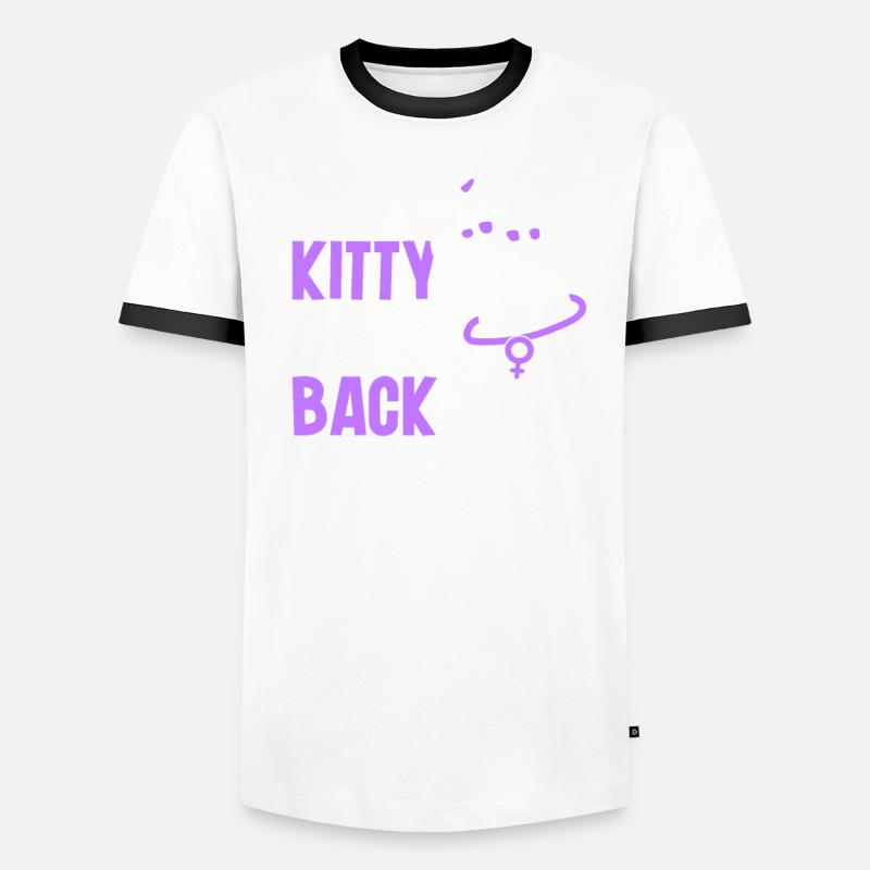 This Kitty Grabs Back - Activisme féministe T-shirt contrasté Homme