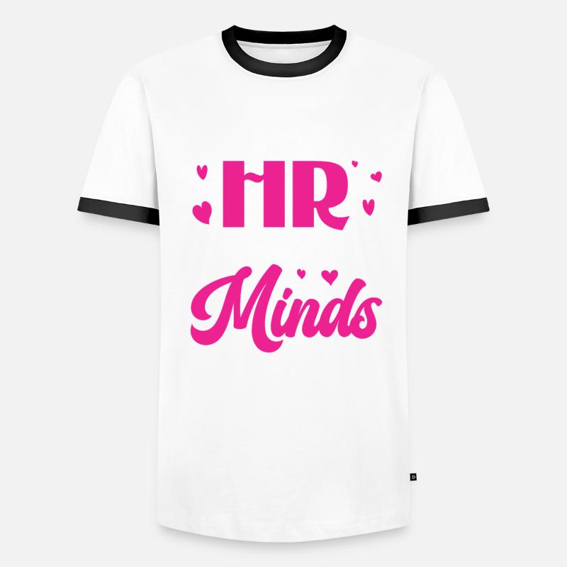 I Work in HR Basically I Read Minds - HR Männer Kontrast-T-Shirt