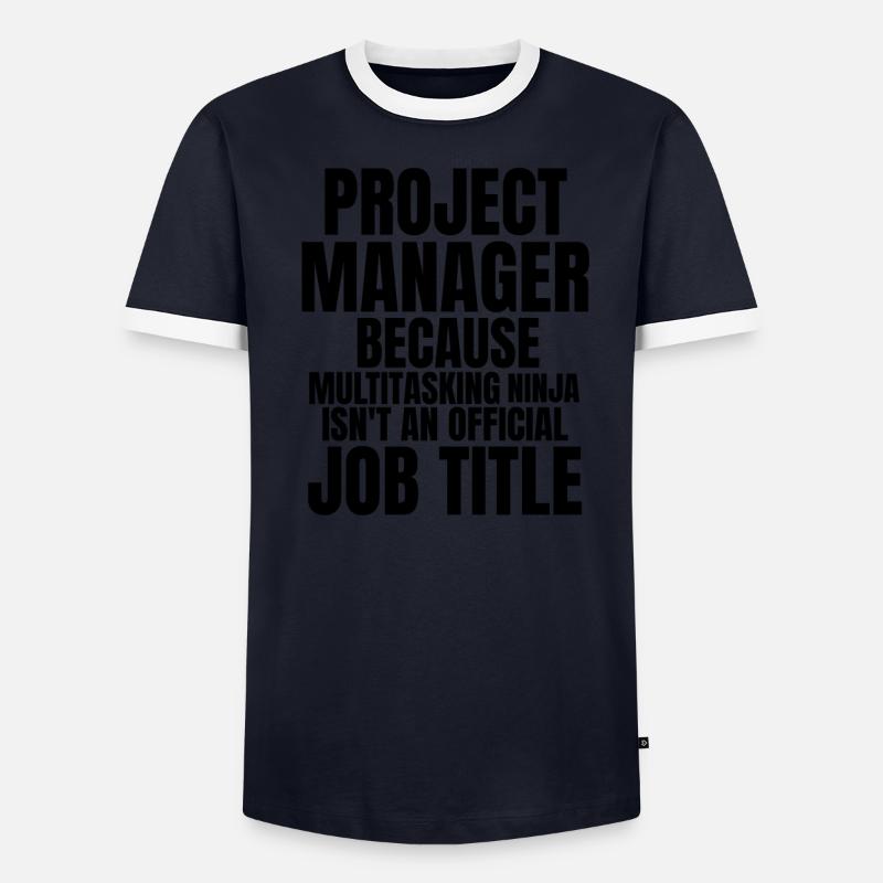 Projet Manager Multitasking Ninja T-shirt contrasté Homme