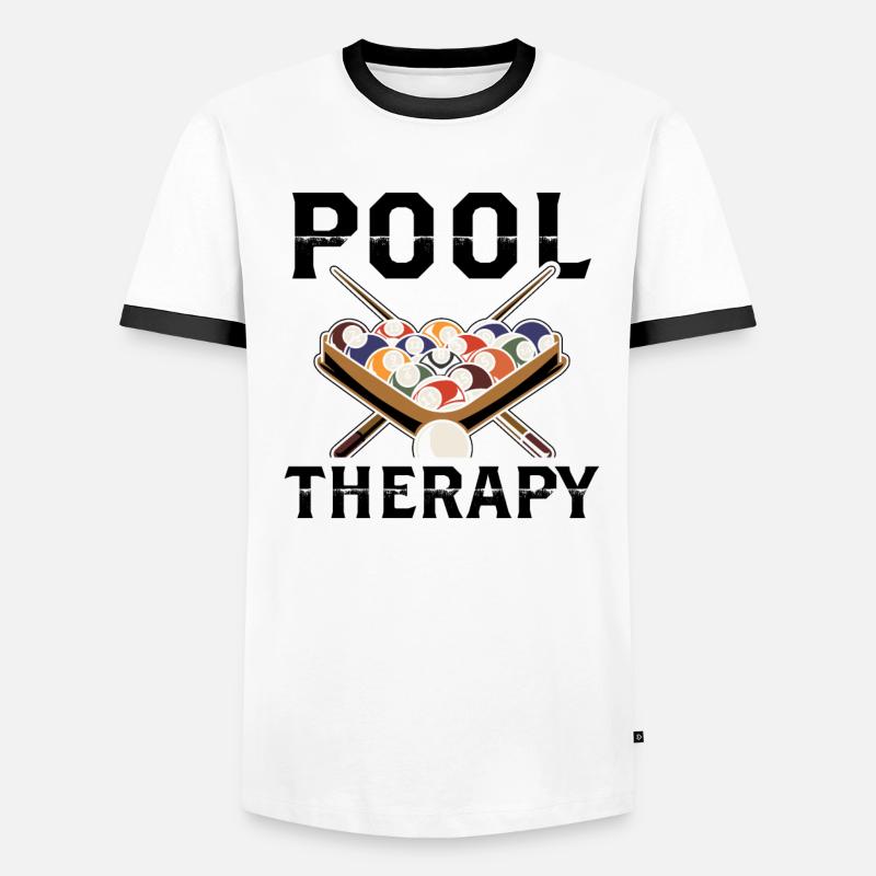 Pool Therapy Billard Billard T-shirt contrasté Homme